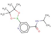 N-ISOPROPYL-2-(4,4,5,5-TETRAMETHYL-1,3,2-DIOXABOROLAN-2-YL)<span class='lighter'>ISONICOTINAMIDE</span>