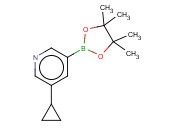 3-CYCLOPROPYL-5-(4,4,5,5-TETRAMETHYL-1,3,2-DIOXABOROLAN-2-YL)PYRIDINE
