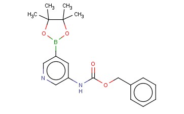 3-(CBZ-氨基)吡啶-5-<span class='lighter'>硼酸</span><span class='lighter'>频</span><span class='lighter'>哪</span><span class='lighter'>醇</span><span class='lighter'>酯</span>