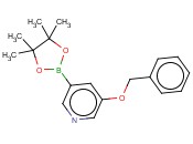 3-(Benzyloxy)-5-(4,4,5,5-tetramethyl-1,3,2-dioxaborolan-2-yl)pyridine
