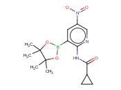 N-[5-NITRO-3-(4,4,5,5-TETRAMETHYL-1,3,2-DIOXABOROLAN-2-YL)PYRIDIN-2-YL]CYCLOPROPANECARBOXAMIDE