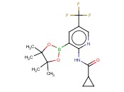 N-[3-(4,4,5,5-TETRAMETHYL-1,3,2-DIOXABOROLAN-2-YL)-5-(TRIFLUOROMETHYL)PYRIDIN-2-YL]CYCLOPROPANECARBOXAMIDE