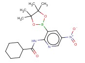 N-[5-NITRO-3-(4,4,5,5-TETRAMETHYL-1,3,2-DIOXABOROLAN-2-YL)PYRIDIN-2-YL]CYCLOHEXANECARBOXAMIDE