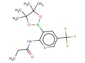 N-[3-(4,4,5,5-TETRAMETHYL-1,3,2-DIOXABOROLAN-2-YL)-5-(TRIFLUOROMETHYL)PYRIDIN-2-YL]PROPANAMIDE