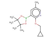 2-(CYCLOPROPYLMETHOXY)-5-METHYL-3-(4,4,5,5-TETRAMETHYL-1,3,2-DIOXABOROLAN-2-YL)PYRIDINE