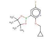 2-(CYCLOPROPYLMETHOXY)-5-FLUORO-3-(4,4,5,5-TETRAMETHYL-1,3,2-DIOXABOROLAN-2-YL)PYRIDINE