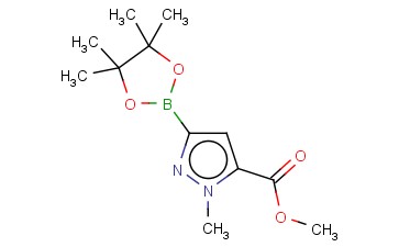 METHYL 1-METHYL-3-(4,4,5,5-TETRAMETHYL-1,3,2-DIOXABOROLAN-2-YL)-1H-PYRAZOLE-5-CARBOXYLATE