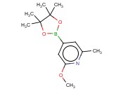 6-METHOXY-2-<span class='lighter'>PICOLINE</span>-4-BORONIC ACID, PINACOL ESTER