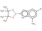 5-BROMO-7-METHYL-2-(4,4,5,5-TETRAMETHYL-1,3,2-DIOXABOROLAN-2-YL)-1H-INDOLE