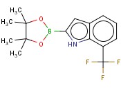2-(4,4,5,5-TETRAMETHYL-1,3,2-DIOXABOROLAN-2-YL)-7-(TRIFLUOROMETHYL)-1H-INDOLE