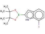 7-IODO-2-(4,4,5,5-TETRAMETHYL-1,3,2-DIOXABOROLAN-2-YL)-1H-INDOLE