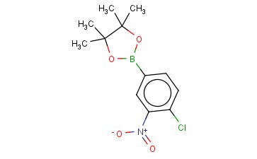 4-氯-3-<span class='lighter'>硝基苯</span>基<span class='lighter'>硼酸</span><span class='lighter'>频</span><span class='lighter'>哪</span><span class='lighter'>醇</span><span class='lighter'>酯</span>