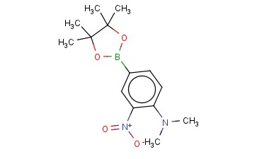 4-(Nn-二甲基氨基)-3-<span class='lighter'>硝基苯</span><span class='lighter'>硼酸</span><span class='lighter'>频</span>那<span class='lighter'>醇</span><span class='lighter'>酯</span>