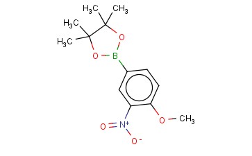 4-甲氧基-3-<span class='lighter'>硝基苯</span><span class='lighter'>硼酸</span><span class='lighter'>频</span>那<span class='lighter'>醇</span><span class='lighter'>酯</span>