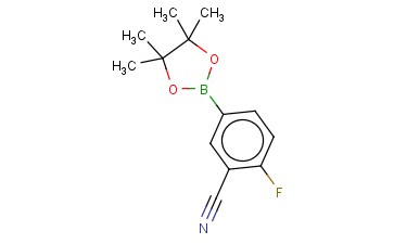 5-氰基-2-氟<span class='lighter'>苯</span><span class='lighter'>硼酸</span><span class='lighter'>频</span><span class='lighter'>哪</span><span class='lighter'>醇</span><span class='lighter'>酯</span>