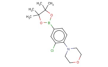3-氯-4-(4-吗啉基)<span class='lighter'>苯</span><span class='lighter'>硼酸</span><span class='lighter'>频</span><span class='lighter'>哪</span><span class='lighter'>醇</span><span class='lighter'>酯</span>