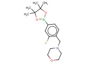 3-FLUORO-4-(N-MORPHOLINOMETHYL)PHENYLBORONIC ACID, PINACOL ESTER