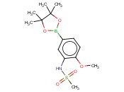 4-<span class='lighter'>甲</span>氧基-3-(甲基磺<span class='lighter'>酰</span><span class='lighter'>基</span><span class='lighter'>氨基</span>)<span class='lighter'>苯</span><span class='lighter'>硼酸</span>频那醇酯