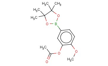 3-ACETOXY-4-METHOXYPHENYLBORONIC ACID, PINACOL ESTER