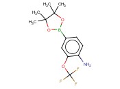 4-氨基-2-(三氟甲氧基)<span class='lighter'>苯</span><span class='lighter'>硼酸</span><span class='lighter'>频</span>那<span class='lighter'>醇</span><span class='lighter'>酯</span>