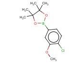 2-(4-CHLORO-3-METHOXYPHENYL)-4,4,5,5-TETRAMETHYL-1,3,2-DIOXABOROLANE