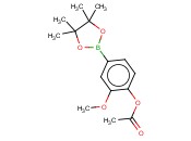 2-METHOXY-4-(<span class='lighter'>4,4,5,5-TETRAMETHYL-1,3,2-DIOXABOROLAN-2-YL</span>)PHENYL ACETATE