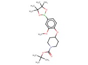 4-(1-Boc-哌啶-4-基氧基)-3-甲氧基<span class='lighter'>苯</span><span class='lighter'>硼酸</span><span class='lighter'>频</span>那<span class='lighter'>醇</span><span class='lighter'>酯</span>