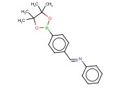4-(苯基亚胺甲基)<span class='lighter'>苯</span><span class='lighter'>硼酸</span><span class='lighter'>频</span><span class='lighter'>哪</span><span class='lighter'>酯</span>,97%