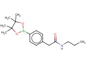 4-(N-丙基氨基羰基甲基)<span class='lighter'>苯</span><span class='lighter'>硼酸</span><span class='lighter'>频</span>那<span class='lighter'>醇</span><span class='lighter'>酯</span>