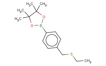 4-(ETHYLTHIOMETHYL)PHENYLBORONIC ACID, PINACOL ESTER