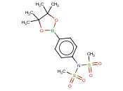 4-(双(甲基磺<span class='lighter'>酰</span><span class='lighter'>基</span>)<span class='lighter'>氨基</span>)<span class='lighter'>苯</span><span class='lighter'>硼酸</span>频那醇酯