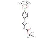 TERT-BUTYL N-[1-[4-(4,4,5,5-TETRAMETHYL-1,3,2-DIOXABOROLAN-2-YL)PHENYL]AZETIDIN-3-YL]CARBAMATE