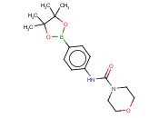 N-(4-(4,4,5,5-tetramethyl-1,3,2-dioxaborolan-2-yl)phenyl)morpholine-4-carboxamide