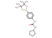4-(3-环戊基L脲)苯基<span class='lighter'>硼酸</span><span class='lighter'>频</span><span class='lighter'>哪</span><span class='lighter'>醇</span><span class='lighter'>酯</span>