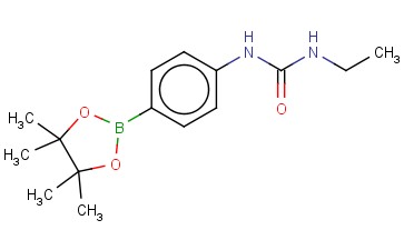 4-(3-乙基脲)苯基<span class='lighter'>硼酸</span><span class='lighter'>频</span><span class='lighter'>哪</span><span class='lighter'>醇</span><span class='lighter'>酯</span>