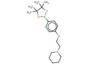 4-(2-(哌啶-1-基)乙氧基)苯基<span class='lighter'>硼酸</span><span class='lighter'>频</span><span class='lighter'>哪</span><span class='lighter'>醇</span><span class='lighter'>酯</span>