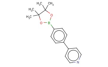 4-(4-吡啶基)<span class='lighter'>苯</span><span class='lighter'>硼酸</span><span class='lighter'>频</span><span class='lighter'>哪</span><span class='lighter'>醇</span><span class='lighter'>酯</span>