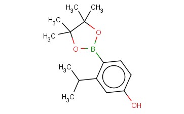 3-ISOPROPYL-4-(4,4,5,5-TETRAMETHYL-1,3,2-DIOXABOROLAN-2-YL)PHENOL