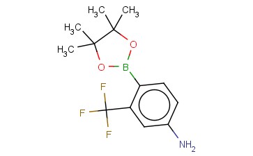 4-(4,4,5,5-TETRAMETHYL-1,3,2-DIOXABOROLAN-2-YL)-3-(TRIFLUOROMETHYL)ANILINE