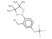 2-(Bromomethyl)-4-(trifluoromethoxy)benzeneboronic acid, pinacol ester