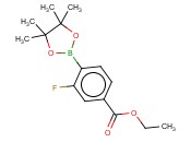 ETHYL 3-FLUORO-4-(4,4,5,5-TETRAMETHYL-1,3,2-DIOXABOROLAN-2-YL)BENZOATE