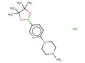 1-METHYL-4-(5-(4,4,5,5-TETRAMETHYL-1,3,2-DIOXABOROLAN-2-YL)PYRIDIN-2-YL)PIPERAZINE HCL