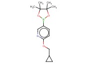 6-(<span class='lighter'>环</span><span class='lighter'>丙基</span>甲氧基)吡啶-3-<span class='lighter'>硼酸</span>频哪醇酯