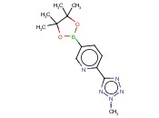 2-(2-Methyl-2H-tetrazol-5-yl)-5-(4,4,5,5-tetraMethyl-1,3,2-dioxaborolan-2-yl)pyridine