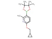 6-(CYCLOPROPYLMETHOXY)-2-METHYL-3-(4,4,5,5-TETRAMETHYL-1,3,2-DIOXABOROLAN-2-YL)PYRIDINE