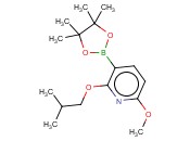 6-METHOXY-2-(2-METHYLPROPOXY)-3-(4,4,5,5-TETRAMETHYL-1,3,2-DIOXABOROLAN-2-YL)PYRIDINE