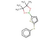 4,4,5,5-TETRAMETHYL-2-(5-(PHENYLTHIO)THIOPHEN-2-YL)-1,3,2-DIOXABOROLANE