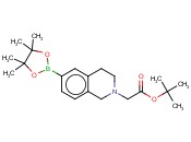 N-(叔丁氧羰基甲基)-3,4-二氢异喹啉-6-<span class='lighter'>硼酸</span><span class='lighter'>频</span><span class='lighter'>哪</span><span class='lighter'>醇</span><span class='lighter'>酯</span>