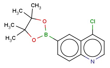 4-CHLORO-6-(4,4,5,5-TETRAMETHYL-1,3,2-DIOXABOROLAN-2-YL)QUINOLINE