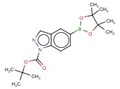 5-(4,4,5,5-四甲基-1,3,2-二氧硼烷-2-基)-1H-吲哒唑-1-甲酸叔丁酯